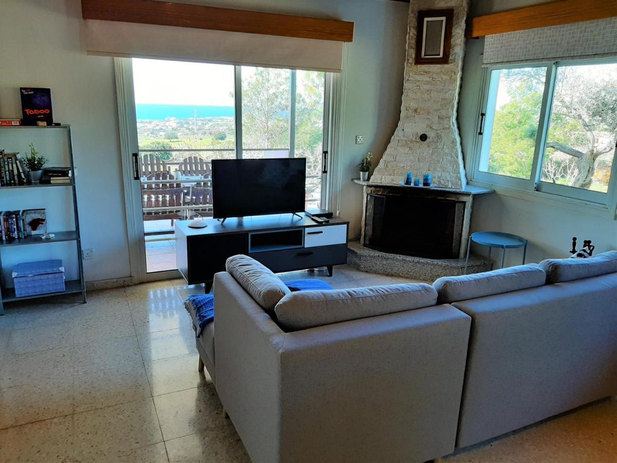 Villa Gavriel - Peyia Villa With Breathtaking Sea View, Peyia Villa With Private Pool, Secluded, Huge Outdoor Space, Mountain Views Luaran gambar